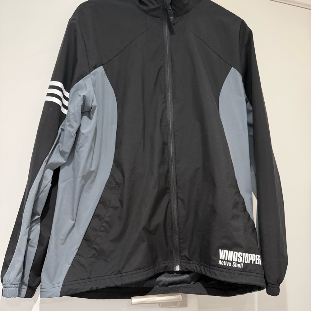 adidas Windstopper Men's Jacket - Black and Gray